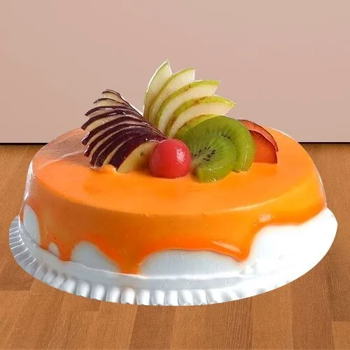 Valencia Orange Cake with Fresh Fruits – Hot Breads