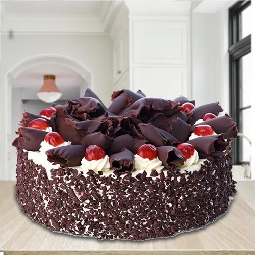 2 Tier Black forest Cake order online from Raj Cake Palace