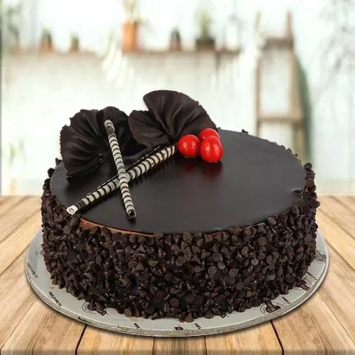 Dark Chocolate Chips Cake - Cake House Online