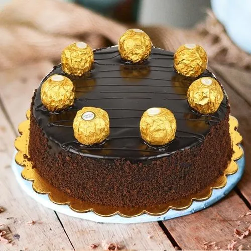 Lip Smacking Ferrero Rocher Cake - Buy, Send & Order Online Delivery In  India - Cake2homes