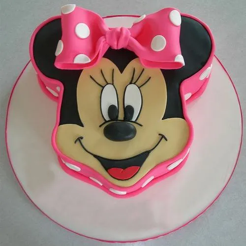 Buy Mickey Mouse Face Cool Fondant Cake Online in Delhi NCR : Fondant Cake  Studio