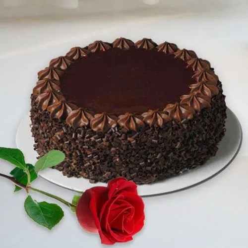 Special Roses Chocolate Cake | Winni.in