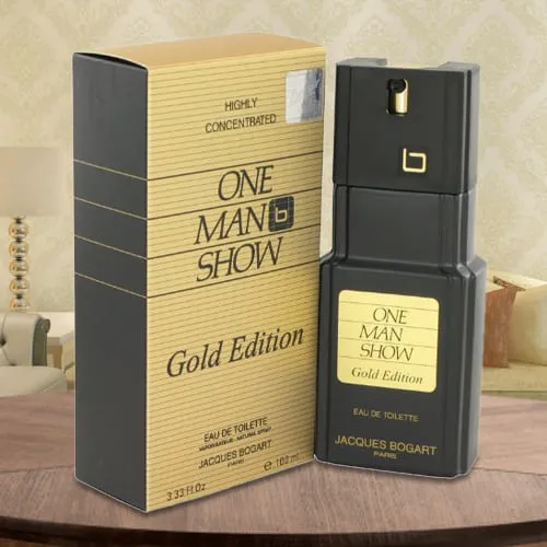 Buy exclusive one man show gold jacques bogart edt spray in Delhi