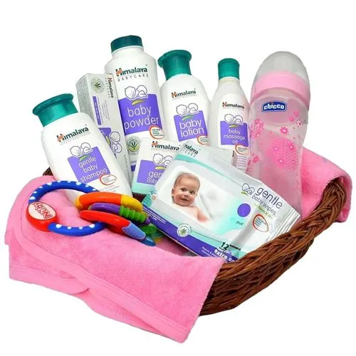 Himalaya baby basket gift 2024 set