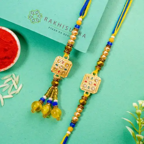 Precious Bhaiya Bhabhi Rakhi Set