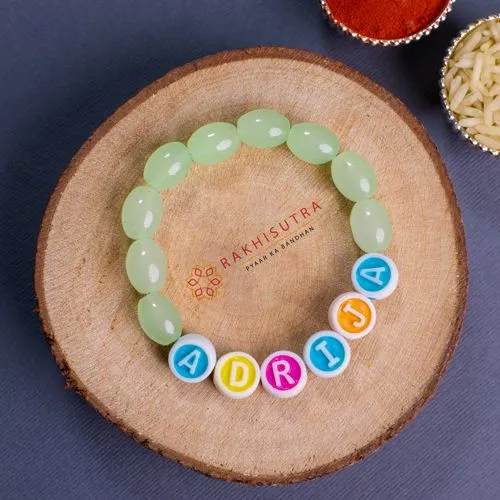 Meaningful Beads Rakhi Set