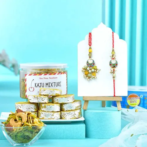 Bhai Bhabhi Festive Rakhi Gift Pack