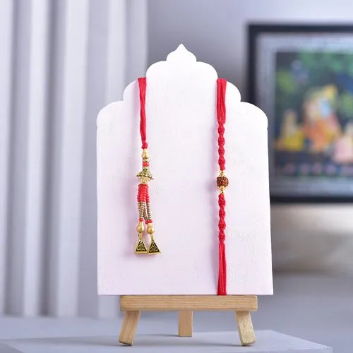 Trendy Bhaiya Bhabhi Rakhi Combo