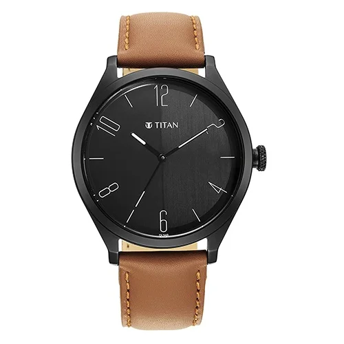 Round Titan Workwear Brown Dial and Leather Strap Watch at Rs 4595 in  Bengaluru