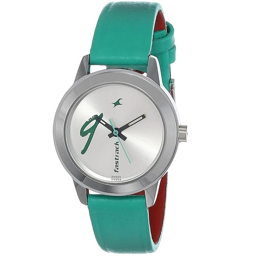 Special Gift in Delhi Classic Fastrack Tropical Waters Round White Dial Analog Ladies Watch