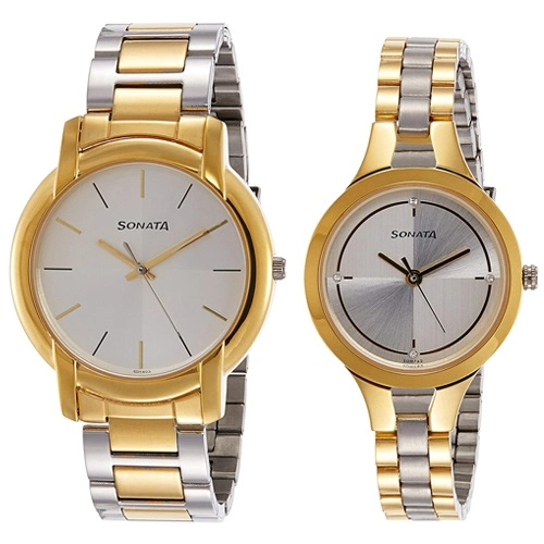 Titan NP19552955BM01 BANDHAN Analog Watch - For Couple - Buy Titan  NP19552955BM01 BANDHAN Analog Watch - For Couple NN19552955BM01 Online at  Best Prices in India | Flipkart.com